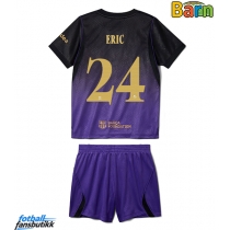 Barcelona Eric Garcia #24 Bortedraktsett Barn 2026-27 Kortermet (+ Korte bukser)